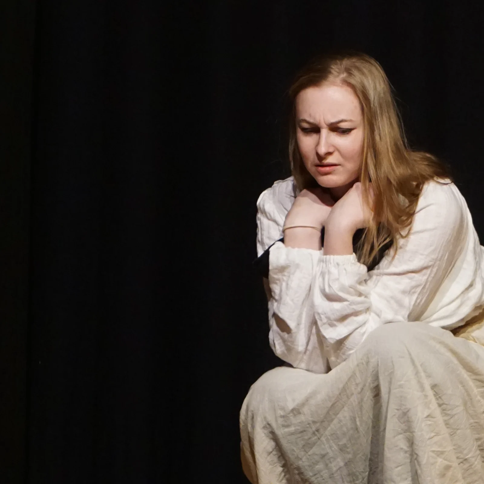 Sarah beim Schauspiel