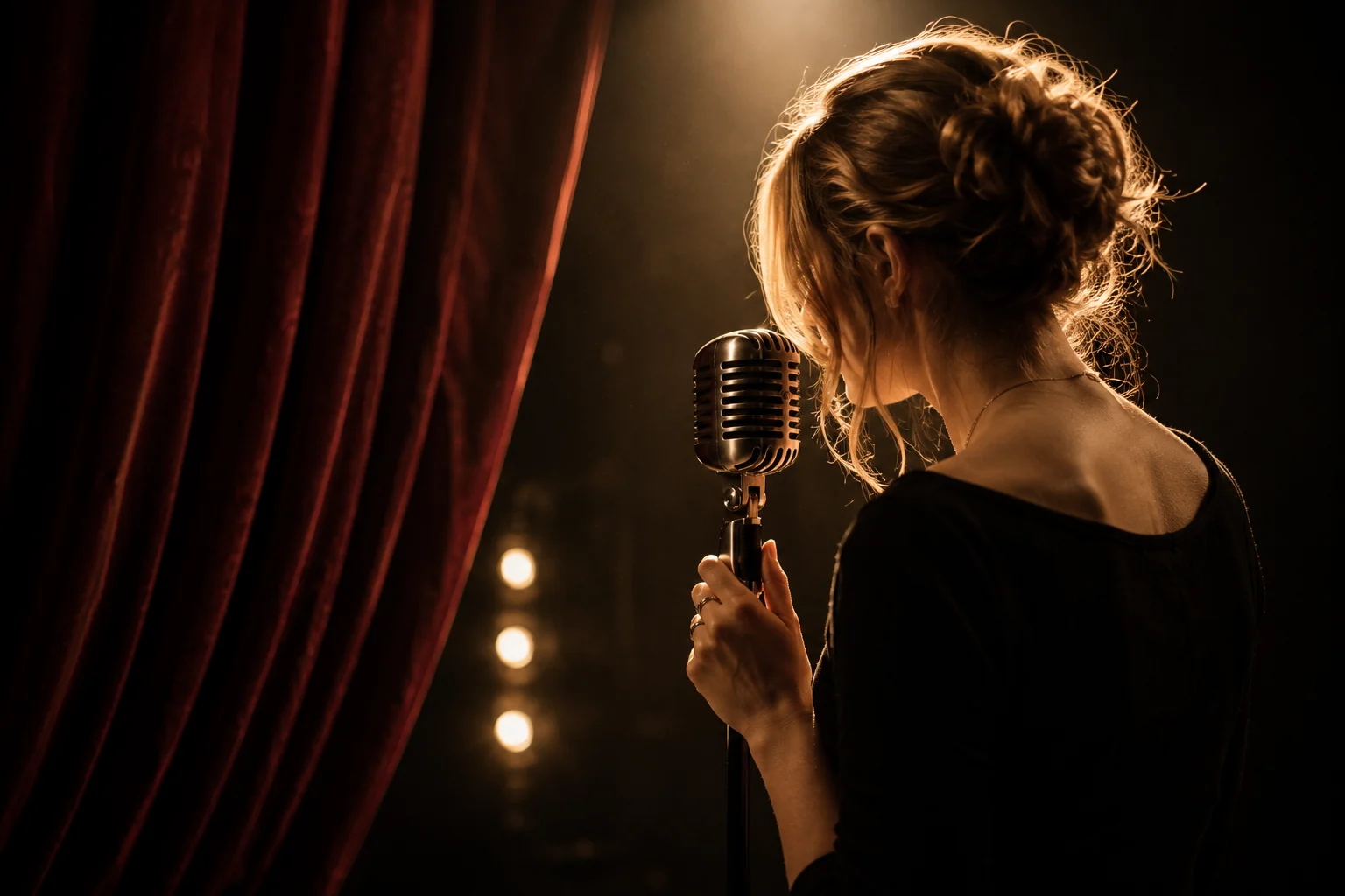Gesang und Performance bei SCHAMUR